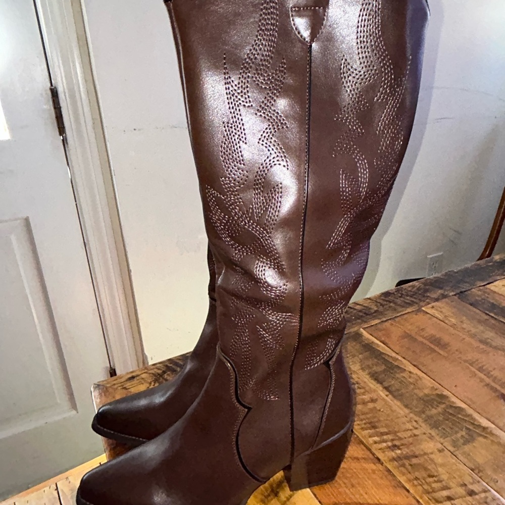 Brown Country Boots